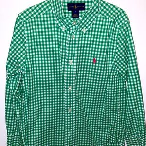 Ralph Lauren Polo button up- size 7